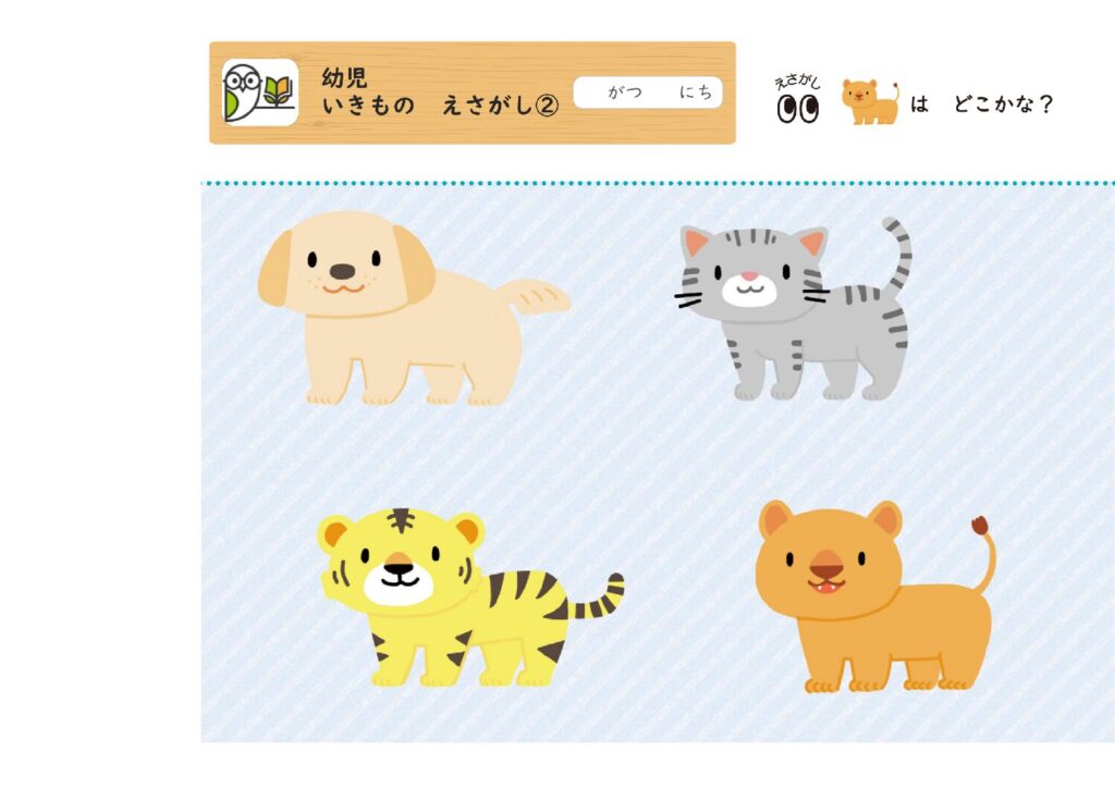 幼児
いきもの えさがし②
