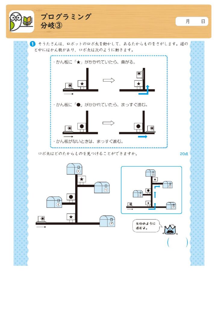 プログラミング
分岐③