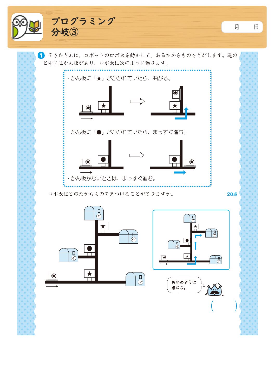 プログラミング
分岐③